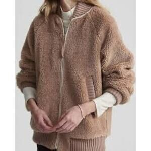 Varley Tan Sherpa Jacket